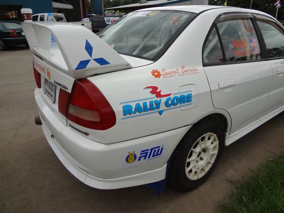 Rally Thailand Rally Core Sticker